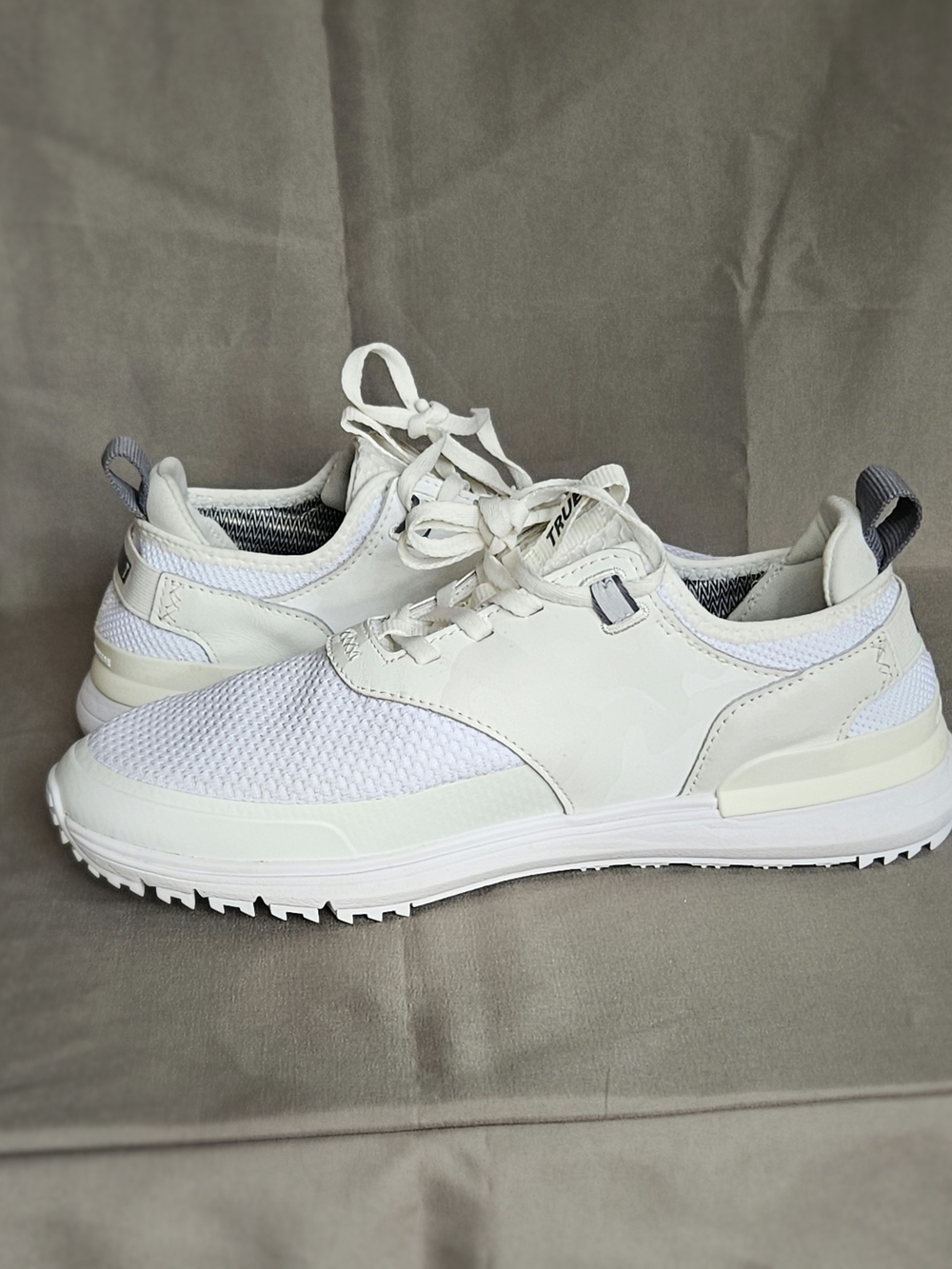 ​TRUE Linkswear Lux Hybrid Spikeless Golf Shoes Men's Size 11.5 White - Picture 7 of 13
